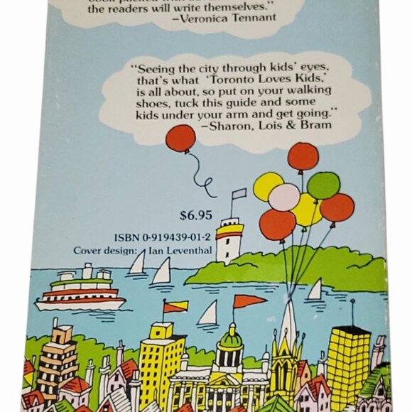Toronto Loves Kids - Marilee Weisman 1982 Paperback Book Entertaining Educating - Picture 2 of 8